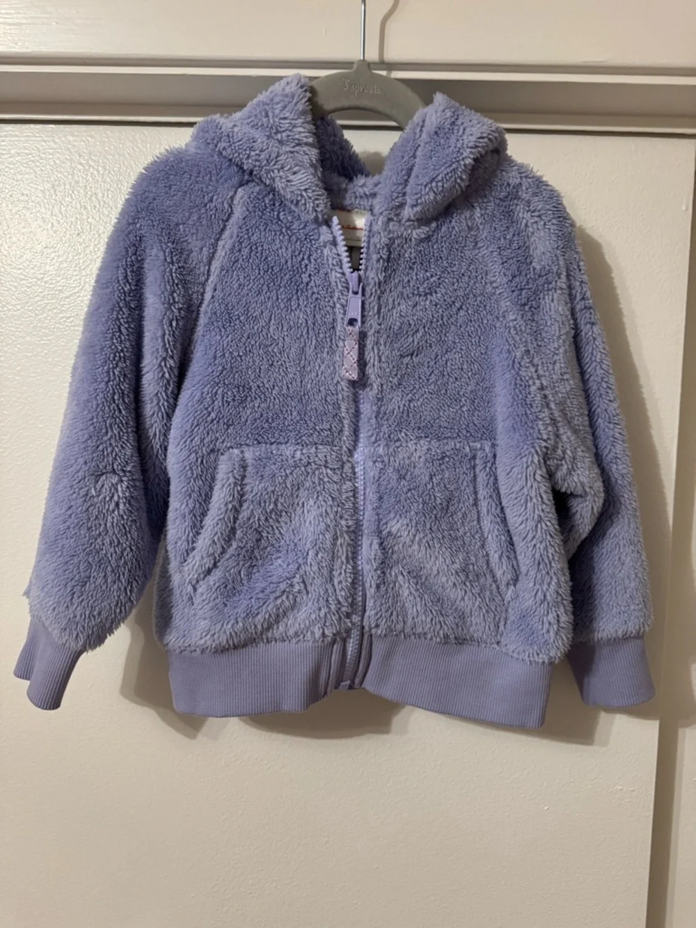 Hanna Andersson Marshmallow Fleece Zip-Up Hoodie - Picture 1 of 3